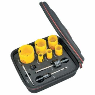 L.S. Starrett KDC06041-N Dch Plumbers Kit A W/6 Holesaws & 4 Accessories