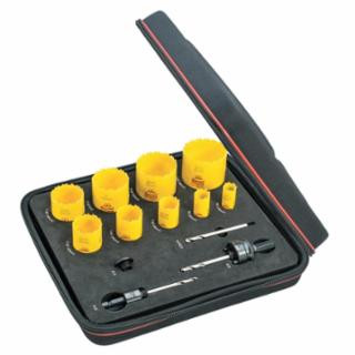 L.S. Starrett KDC09051-N Dch Gen Purpose Kit W/9Holesaws & 4 Accessories