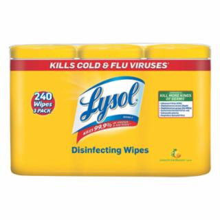 Lysol RAC84251PK Rac84251 Wipes Dsnft 80/Cnstr 3/Pk (1 PK)