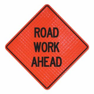 Cortina 07-800-3037-L 36" Super Bright - Roadwork Ahead
