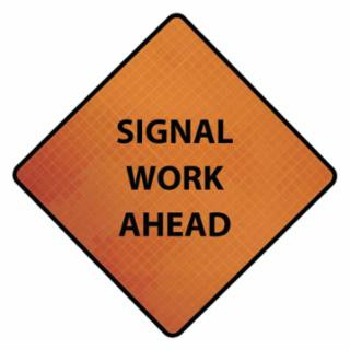 Cortina 07-800-3077 36" Signal Work Ahead 3017638