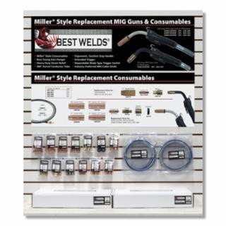 Best Welds 900-MM-DW1 Bestwelds-Miller Style Mig Display (1 DS)