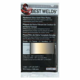Best Welds 901-932-248-11 Bw-Fs-2H-11 2X4 Gold Filter Plate