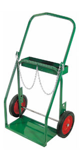 Anthony 8-10-LNR Low Rail Cyl Cart/Chain/Lnr/10In Rub Wheel