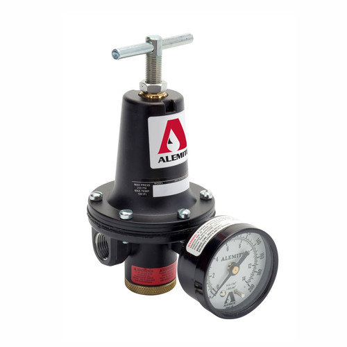 Alemite 7612-B 3/4" Air Regulator W/Gauge
