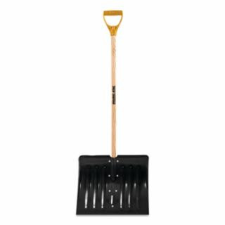 True Temper 1640700 Arctic Blast 18" Snow Shovel W/Wood Hdl D-Ring
