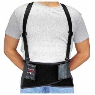Allegro 7160-04 X-Large Black Bodybelt Back Support W/Non-Remov