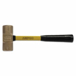 Ampco Safety Tools H-14FG 2 Lb. Double Face Eng. Hammer W/Fbg. Handle