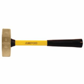 Ampco Safety Tools H-17FG 3.5 Double Face Eng. Hammer W/Fbg. Handle