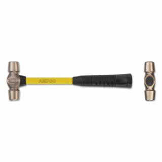 Ampco Safety Tools H-45FG 1.5 Lb. Df Mach Hammer W/Fbg Handle