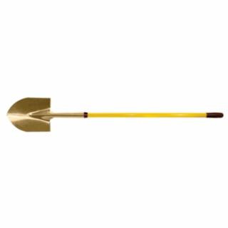 Ampco Safety Tools S-81FG 4'10" Round Point Shovelwith Fiberglass Handle