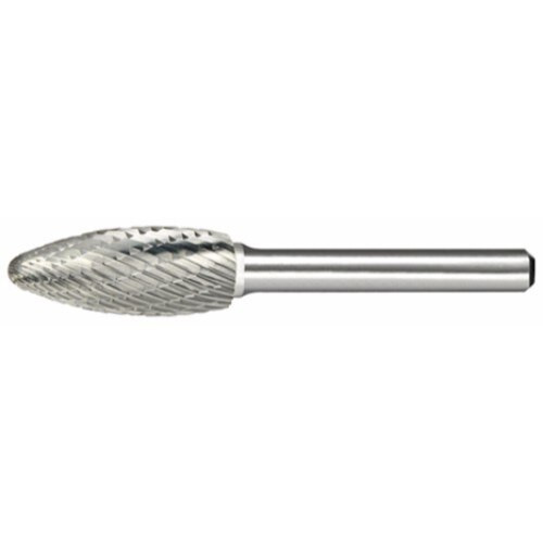 Alfa Tools B71272 SH-2 Carbide Burr Flame Single Cut