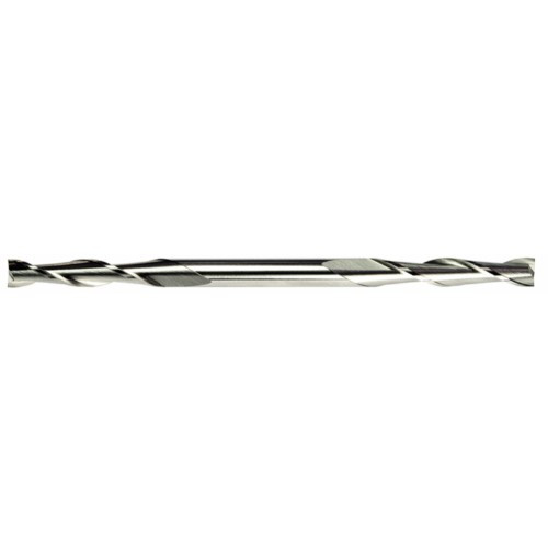 Alfa Tools DE50761L 11/64 HSS Miniature Double End Mill 2 Flute Long