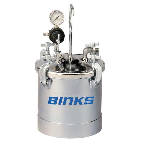 Binks 83C-210 2 Gal Pt Asme Tank 1 Re