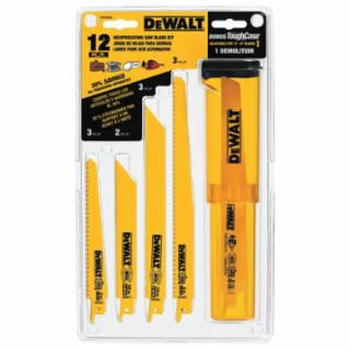 Dewalt DW4892 12 Piece Reciprocatingsaw Blade Set (1 ST)
