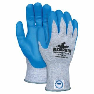 MCR SAFETY DIAMOND TECH 5 DYNEEMA SHELL W/BLU POLY COATING