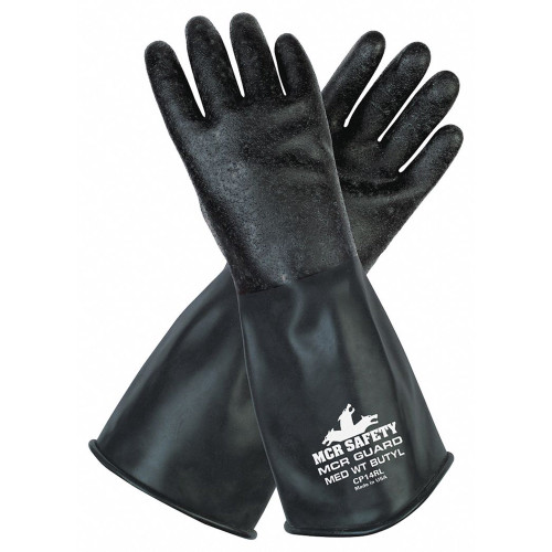 Mcr Safety CP14RM Medium Mcr Guard 14" Glove 14 Mil Rough (1 Pair)