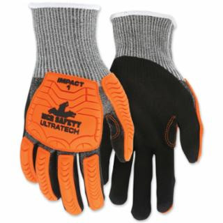 Mcr Safety UT1952XXL Cut Pro A4 13 Ga Salt/Pep Hm Shell Blk Foam Nitr (12 Pairs)