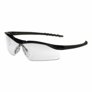 Mcr Safety DL110AF Dallas Black Frame Clearaf Lens