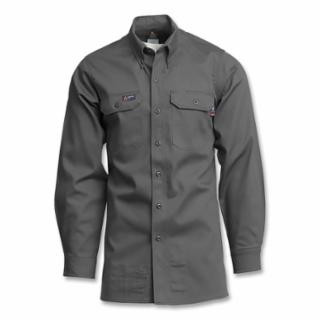 Lapco IGR7-S Shirt-7Oz 100% Fr Lt Wtgray