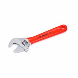 ADJ WRENCH 6" CHROME CUSHION CARDED SENSORMATIC