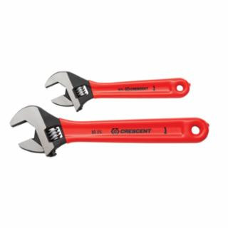 Crescent AT2610CVS Adj Wrench Set- 6" 10" Black Carded Sensormatic