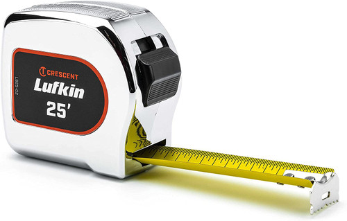 LUFKIN TAPE POWER 25' CHROME