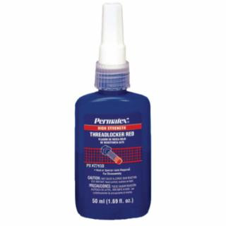 Permatex 27150 High Strength Threadlocker Red 50Ml Tube (1 TB)