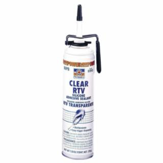 Permatex 85913 #66 Clear Silicone Adhes