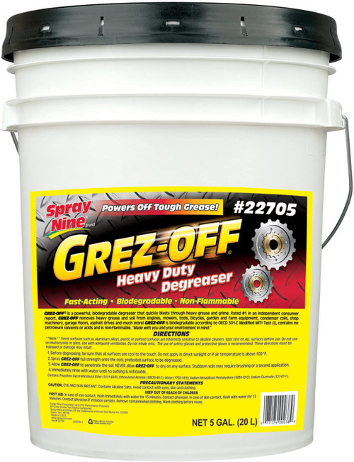 Spray Nine 22705 Grez-Off Hd Degreaser