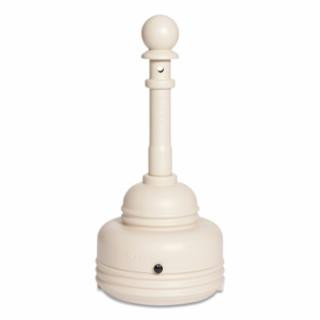 Eagle 1206BEIGE Safesmoker Receptacle Poly W/Metal Bucket-Beige