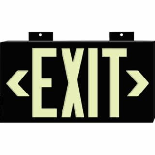 Brady 80753B Bradyglo High Performance Photolum Exit Sign