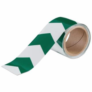Brady 90972 3" V Style Glow In The Dark Arrow Tape (1 ROL)