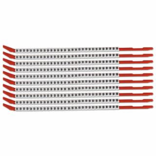 Brady SCN10-B Clip Sleeve Wire Markers- Legend: B - 300/Pk (1 PK)