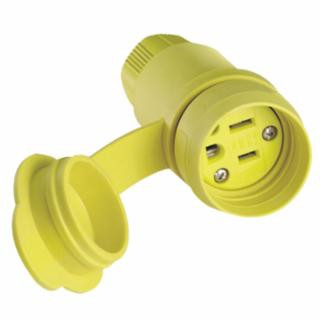 Eaton Crouse-Hinds 15W47 15 Amp Ylw Connector Body Ind Watertight Elastom
