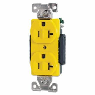 Eaton Crouse-Hinds AH5362CRY Recp Duplex 20 Amp 125 Volt