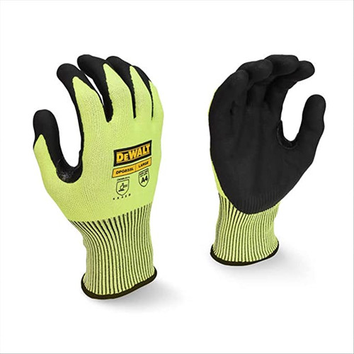 Dewalt DPG855TXL Tagged Hi-Vis Fiberglasscut Glove - XL (1 Pair)