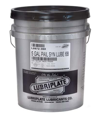Lubriplate L0972-060 (5 Gal) Syn Lube 68 Sae20 (1 PA)