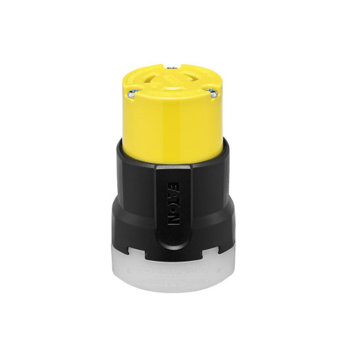 Eaton Crouse-Hinds AHCL520C Conn Locking 125V 2P3W 20A Cc-Yellow