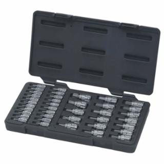 Gearwrench 890040 39Pc 1/4 & 3/8 Drive XL Pass-Thru Bit Set