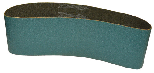 Alfa Tools ABZ121224 1/2" x 12" 24 Grit Zirconia Abrasive Belt