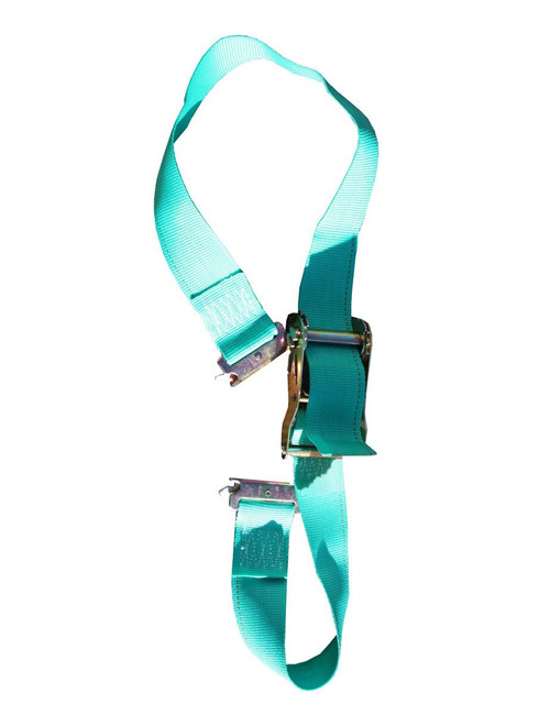 Saf-T-Cart 5304-SEF E Track Strap Green 4Ft