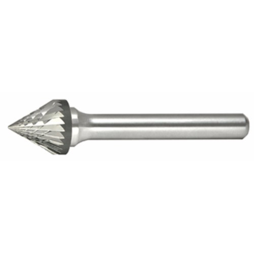 Alfa Tools B71312D SJ-3 Carbide Burr 60° Cone Double Cut