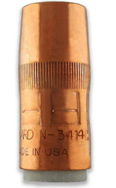 Bernard N-3414C Centerfire Nozzle 3/4"" D 1/4"" Recess Copper (10 EA)