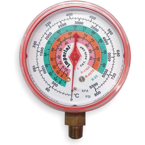 Imperial Tool 423-CR Pressure Refrig/Ac Gaugesnap In Cry