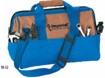 Imperial Tool TB-52 15 Pocket Professional Tool Bag