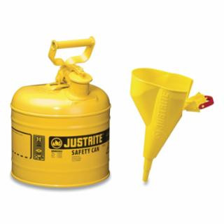 Justrite 7120210 Can Safety W/Fnl T1 2G Yel
