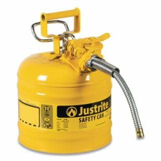 Justrite 7220220 Can Sfty 5/8" Hs T22G Yel