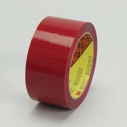 Scotch 7000123633 Scotch Box Sealing Tape373 Red 72 mm  X 50M (1 RL)