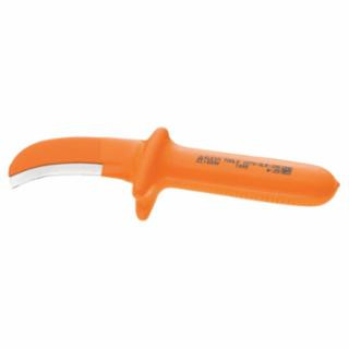 Klein Tools 1570-3LR Lineman's Skinning Knife with Hook Blade and Notch
